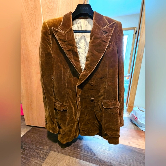 Gucci Other - Gucci vintage suede blazer